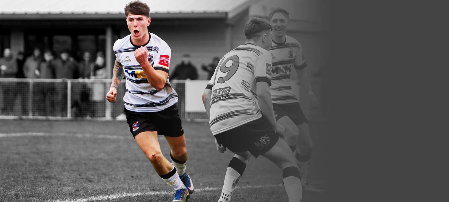 Deal Town FC players celebrating